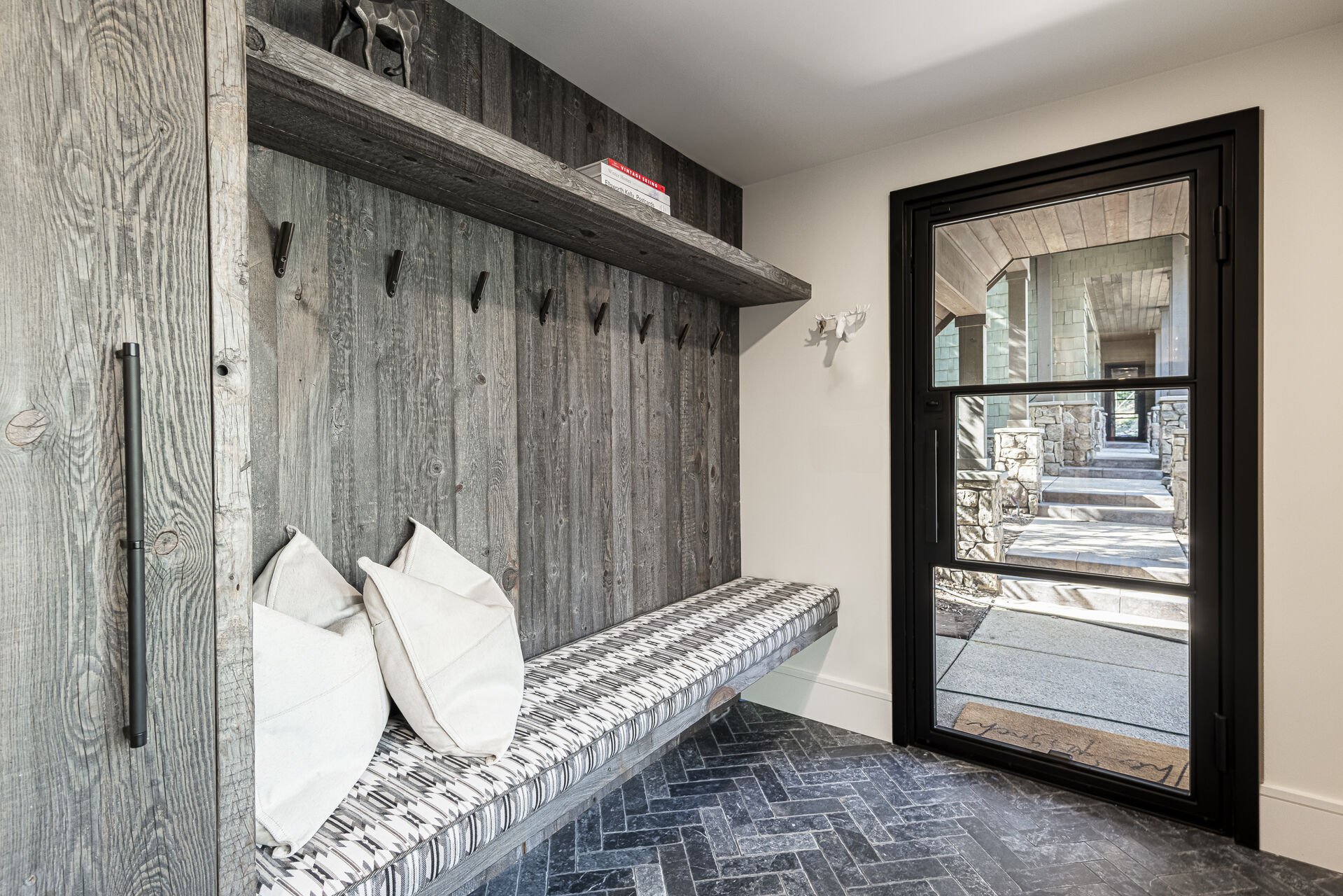 Sun Peak Manor House - Mud room and walkway to iron Mountain Loft