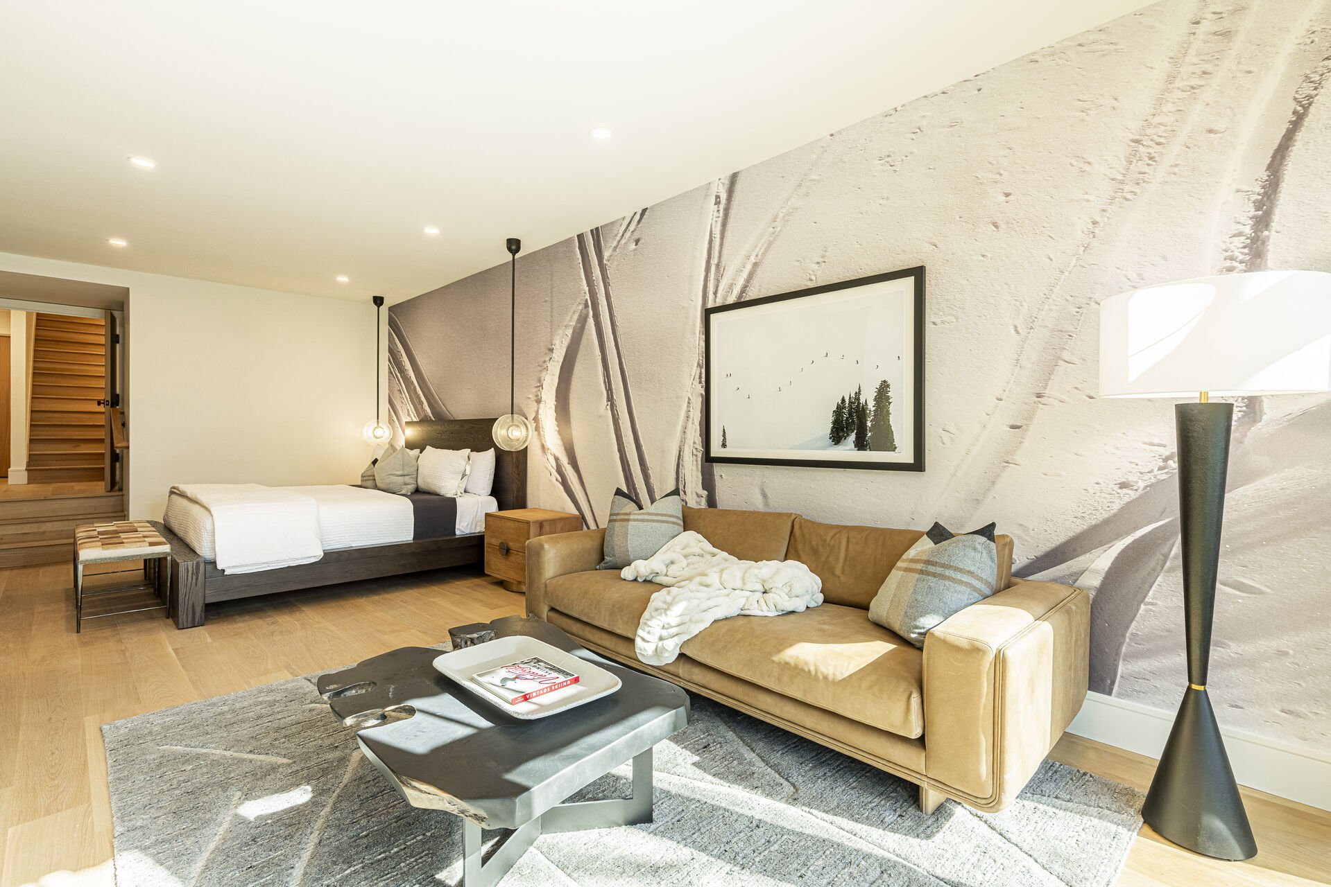 Sun Peak Manor House - Guest Bedroom 7 with Smart TV and en suite