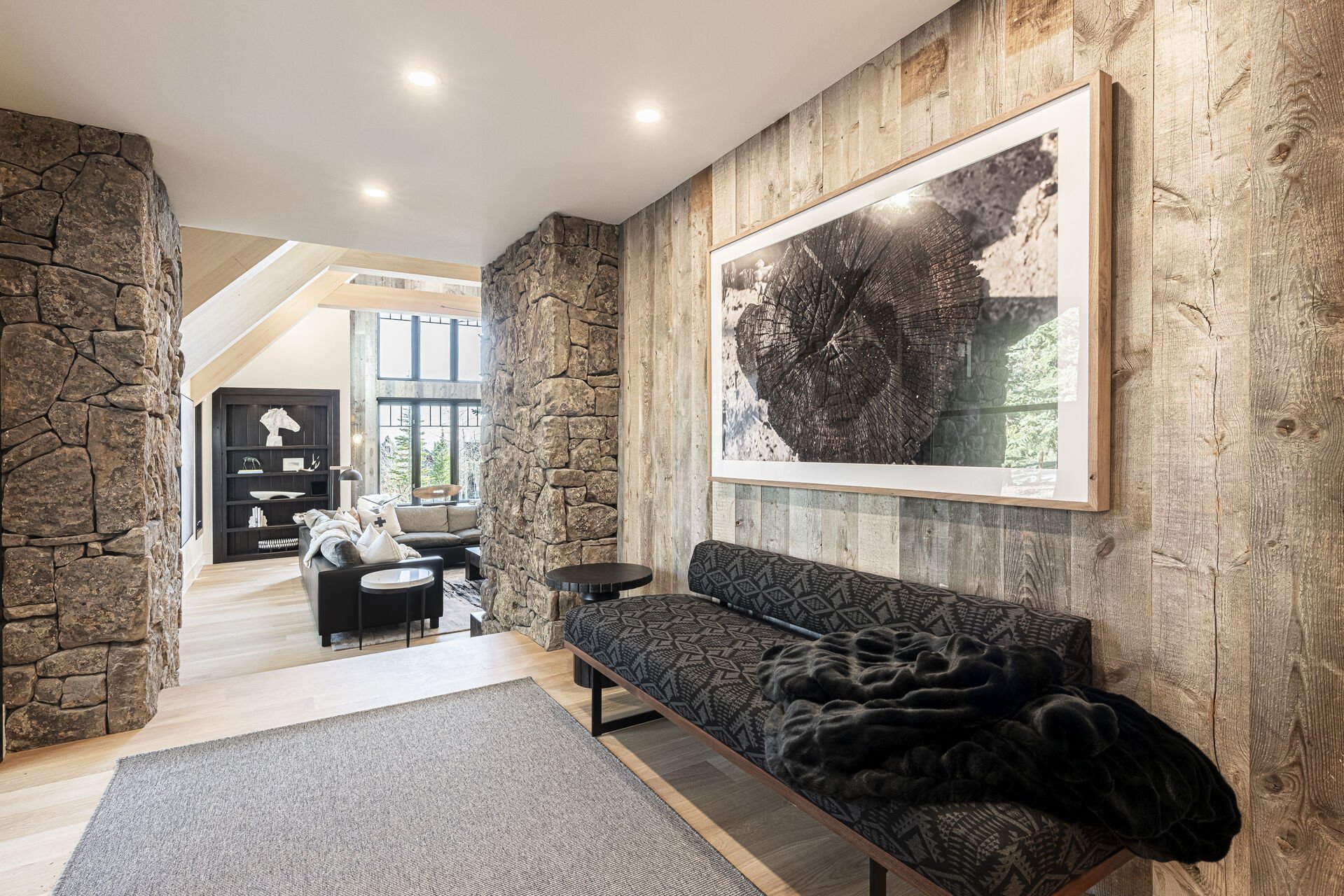 Sun Peak Manor House Entryway