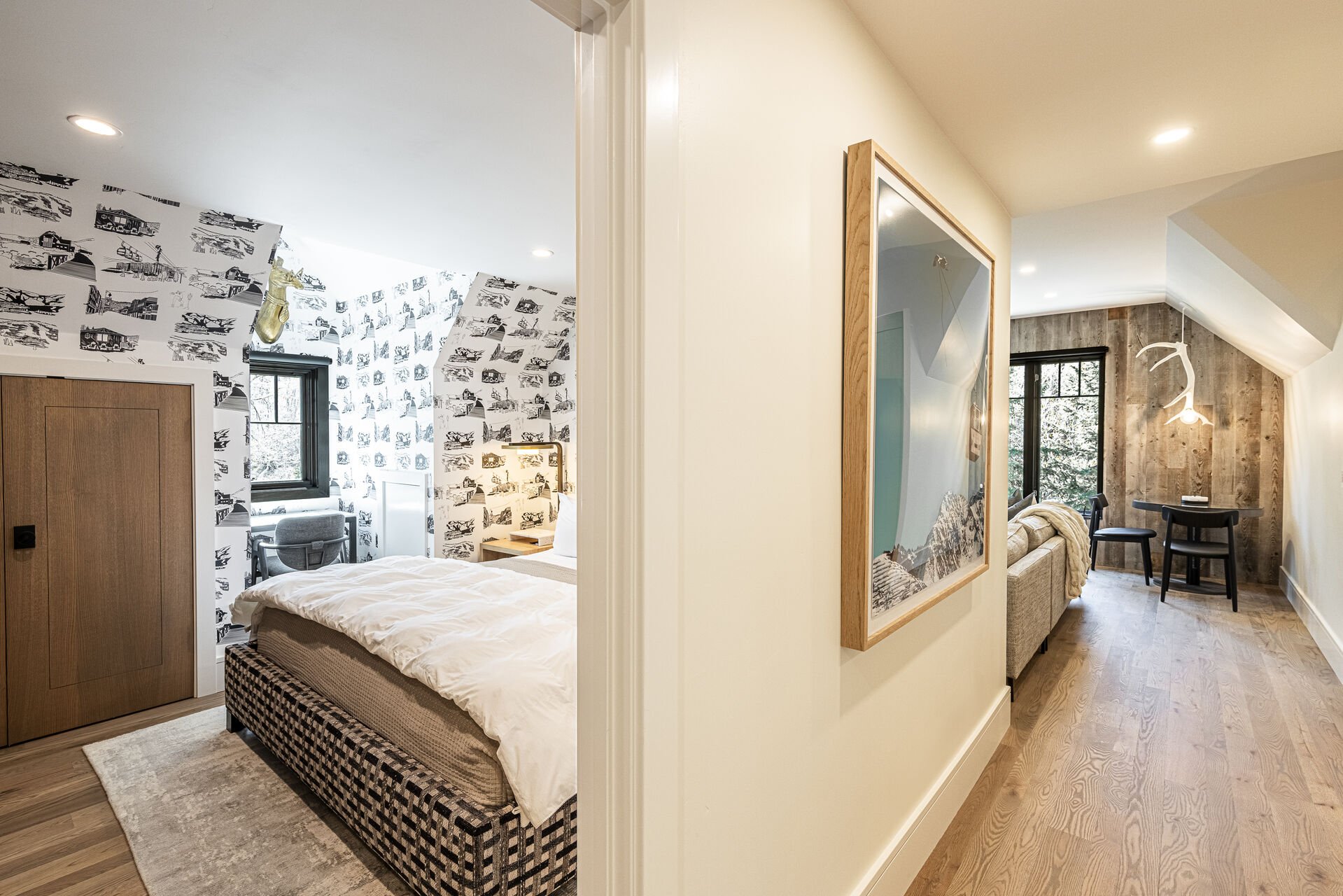 Iron Mountain Loft - Bedroom 12 with a king bed